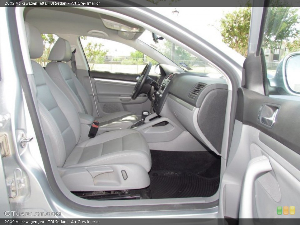 Art Grey Interior Photo for the 2009 Volkswagen Jetta TDI Sedan #54411931