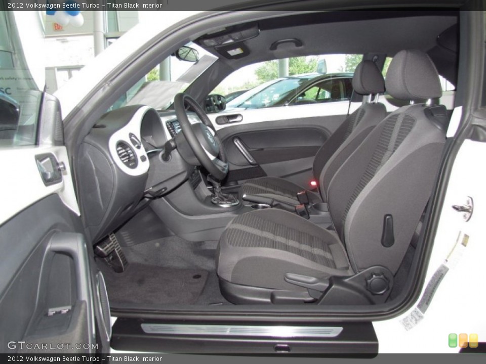 Titan Black Interior Photo for the 2012 Volkswagen Beetle Turbo #54413233