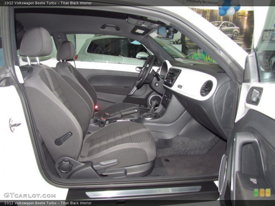 Titan Black Interior Photo for the 2012 Volkswagen Beetle Turbo #54413239