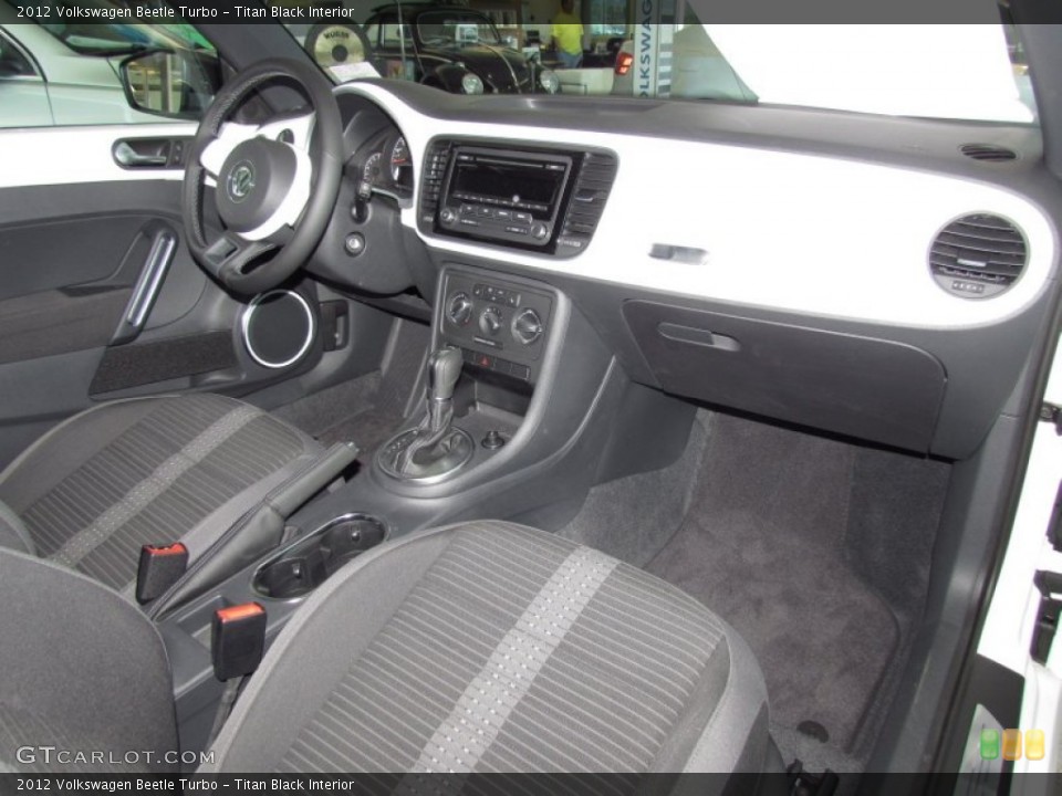 Titan Black Interior Dashboard for the 2012 Volkswagen Beetle Turbo #54413281