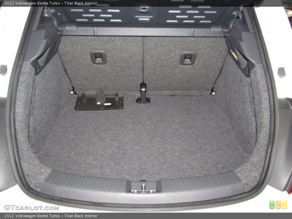 Titan Black Interior Trunk for the 2012 Volkswagen Beetle Turbo #54413314
