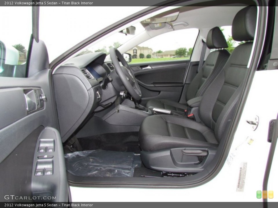 Titan Black Interior Photo for the 2012 Volkswagen Jetta S Sedan #54413428