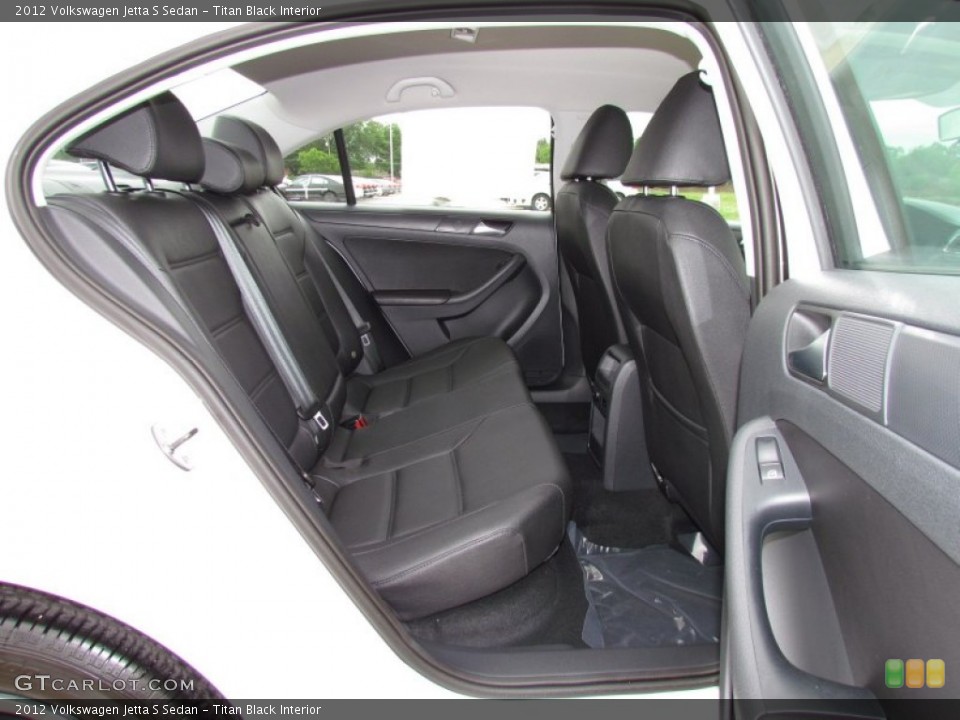 Titan Black Interior Photo for the 2012 Volkswagen Jetta S Sedan #54413437