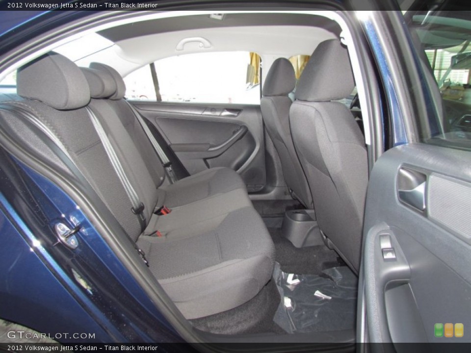 Titan Black Interior Photo for the 2012 Volkswagen Jetta S Sedan #54413653