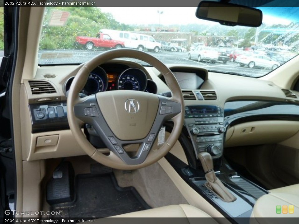 Parchment Interior Dashboard for the 2009 Acura MDX Technology #54414757