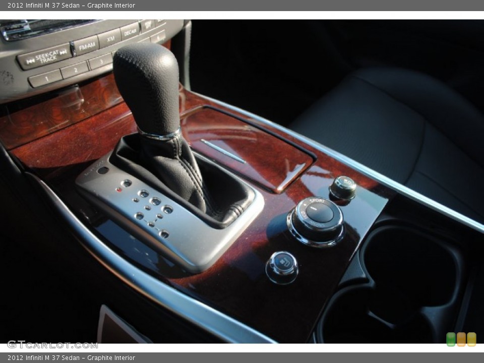 Graphite Interior Transmission for the 2012 Infiniti M 37 Sedan #54414878