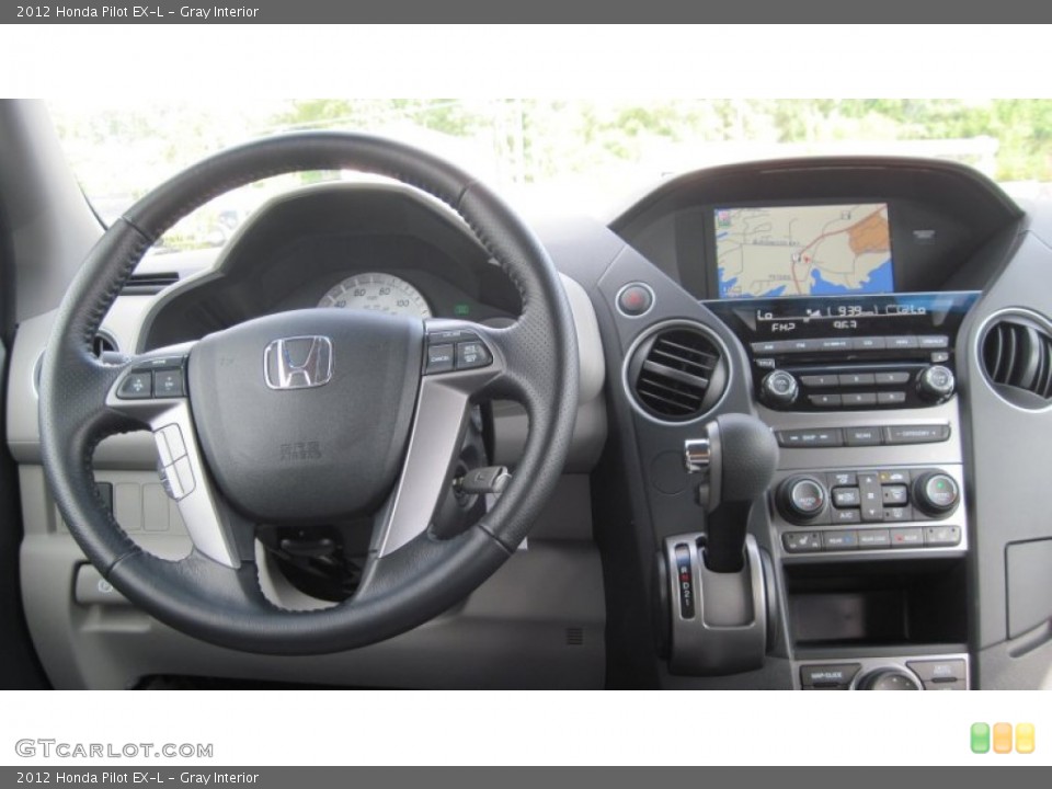 Gray Interior Dashboard for the 2012 Honda Pilot EX-L #54415543