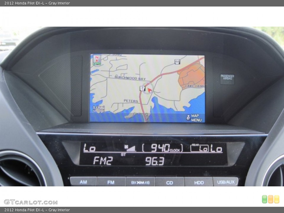 Gray Interior Navigation for the 2012 Honda Pilot EX-L #54415576