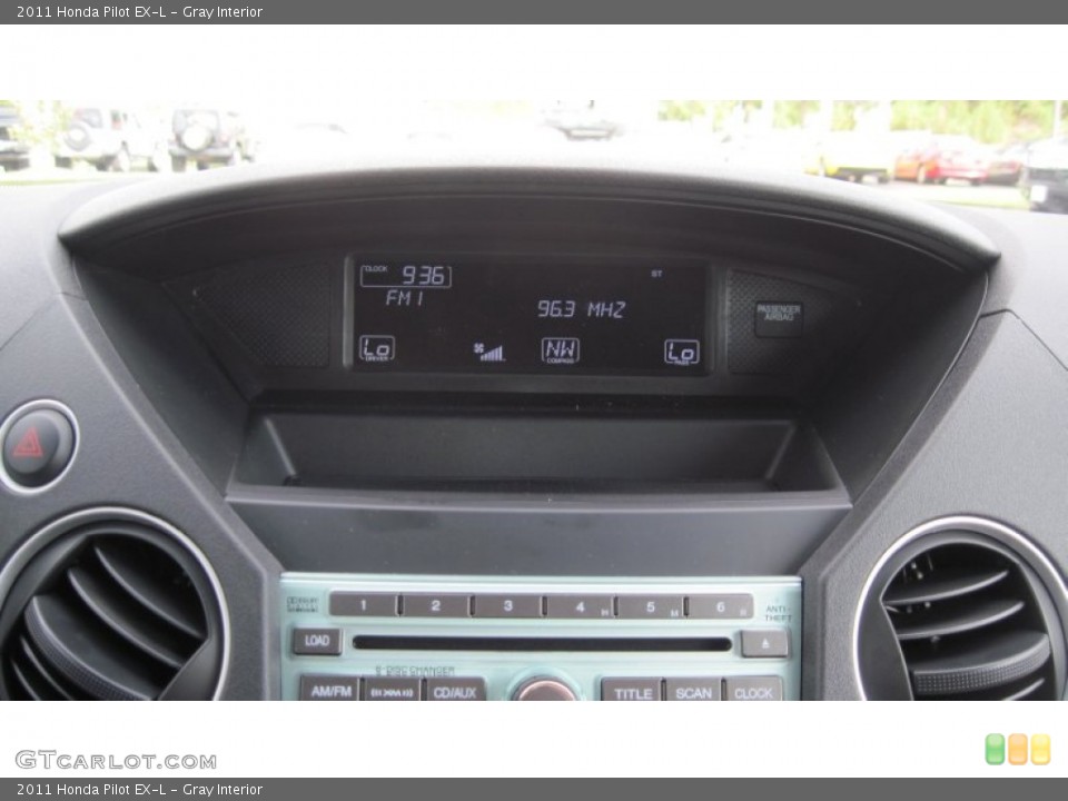 Gray Interior Controls for the 2011 Honda Pilot EX-L #54415901