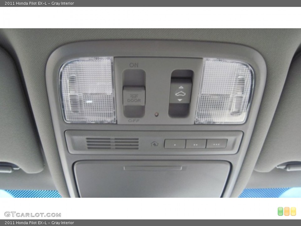 Gray Interior Controls for the 2011 Honda Pilot EX-L #54415918