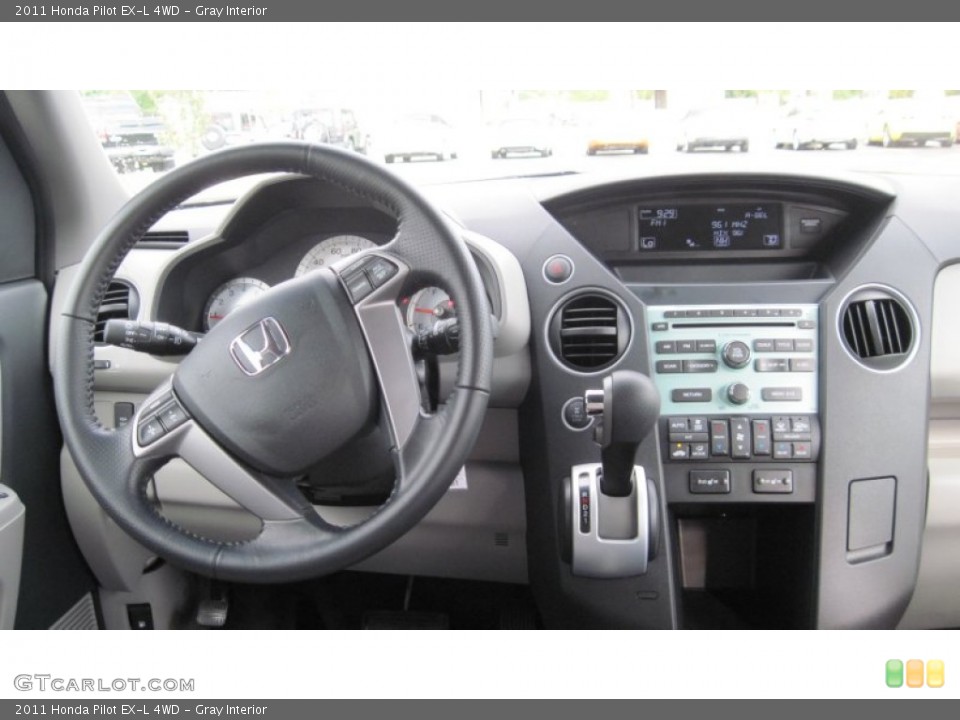 Gray Interior Dashboard for the 2011 Honda Pilot EX-L 4WD #54416182