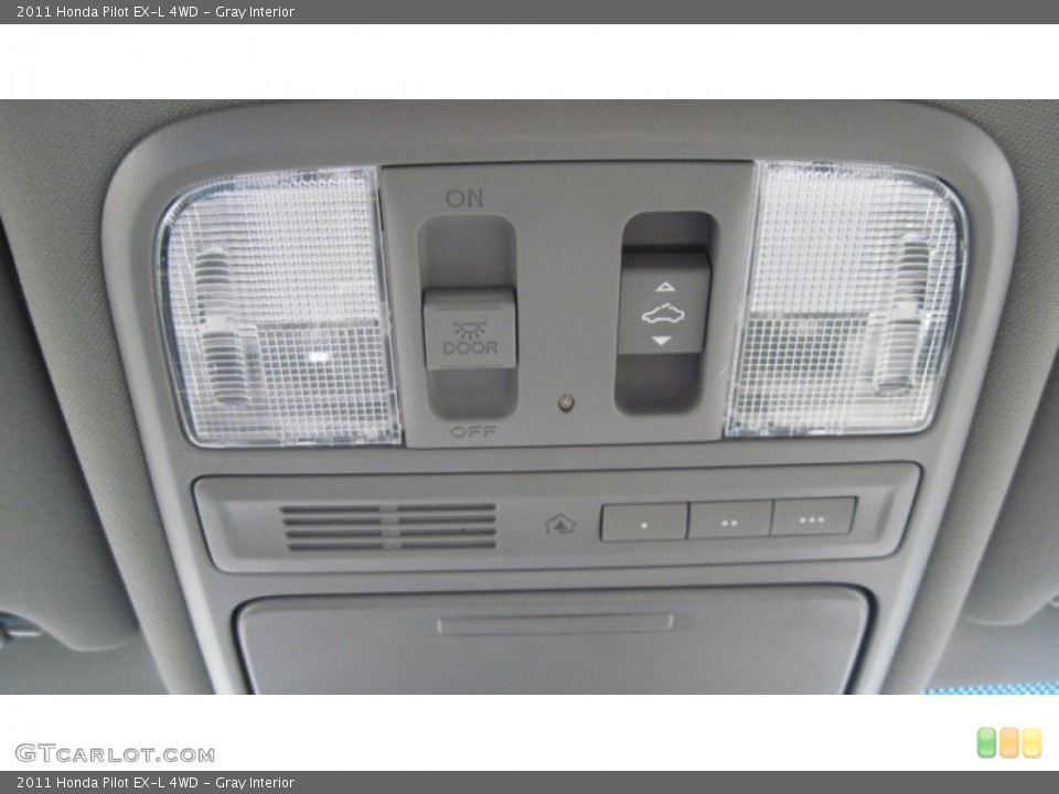 Gray Interior Controls for the 2011 Honda Pilot EX-L 4WD #54416245