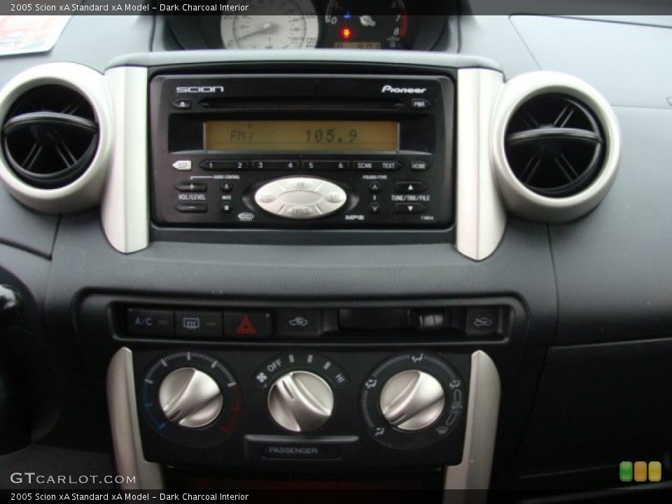 Dark Charcoal Interior Audio System for the 2005 Scion xA  #54419994
