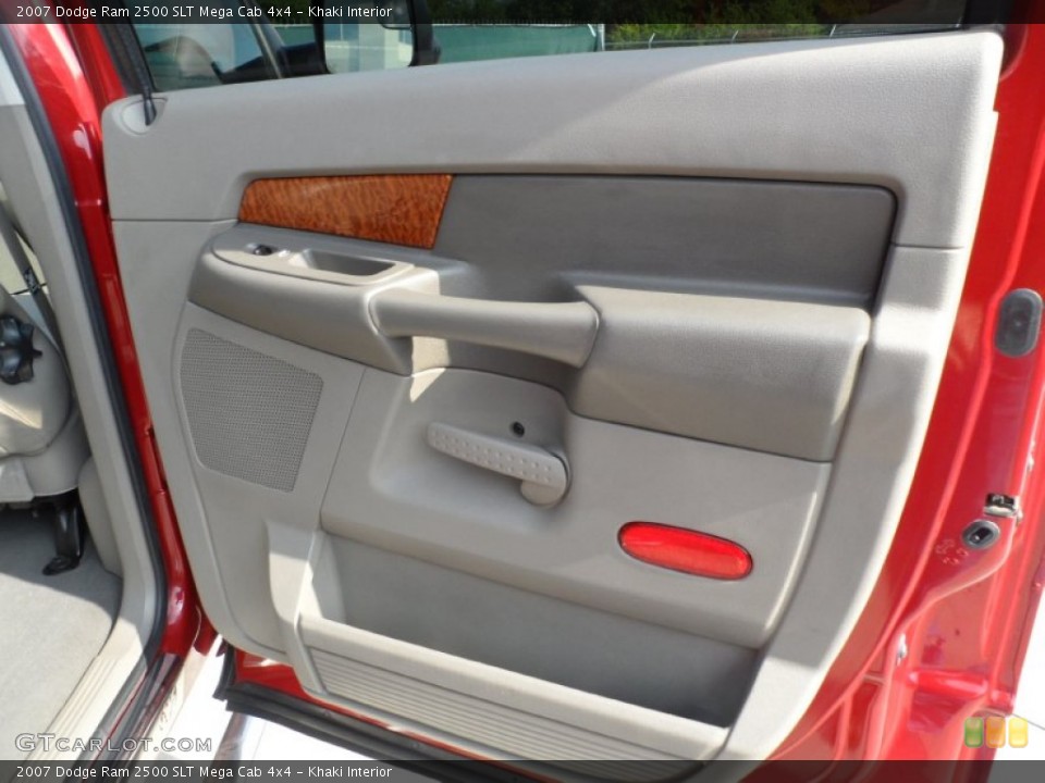 Khaki Interior Door Panel for the 2007 Dodge Ram 2500 SLT Mega Cab 4x4 #54420858