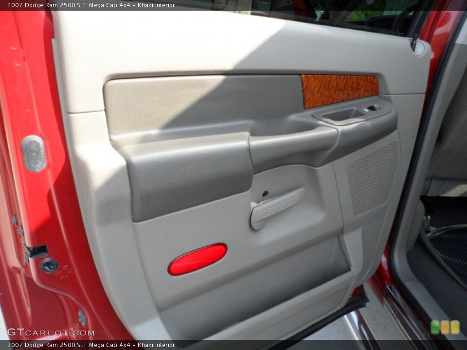 Khaki Interior Door Panel for the 2007 Dodge Ram 2500 SLT Mega Cab 4x4 #54420876