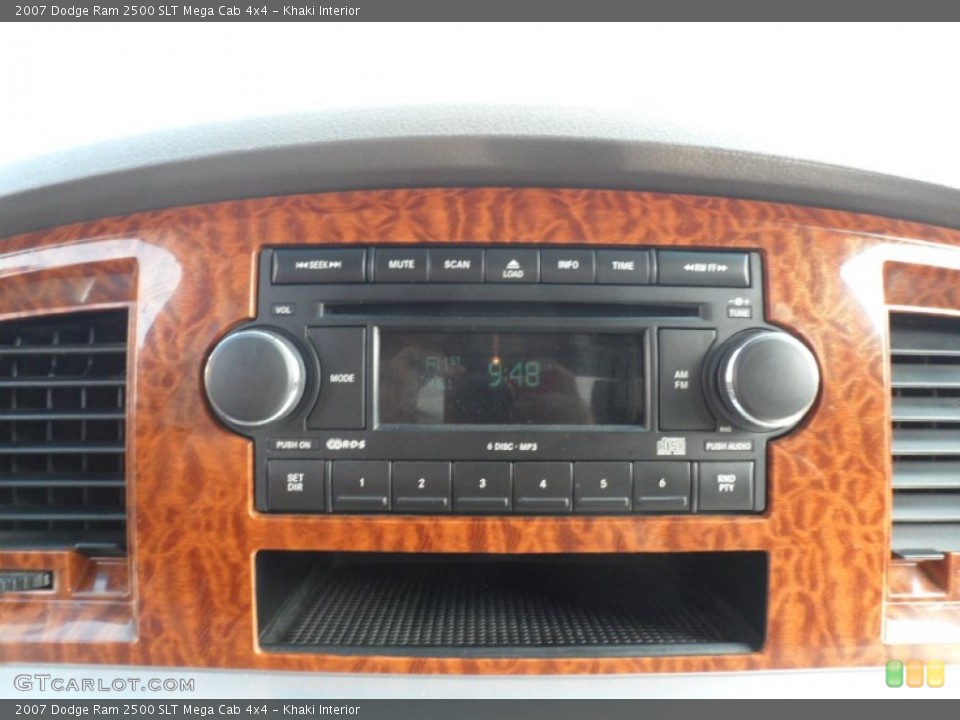 Khaki Interior Audio System for the 2007 Dodge Ram 2500 SLT Mega Cab 4x4 #54420957
