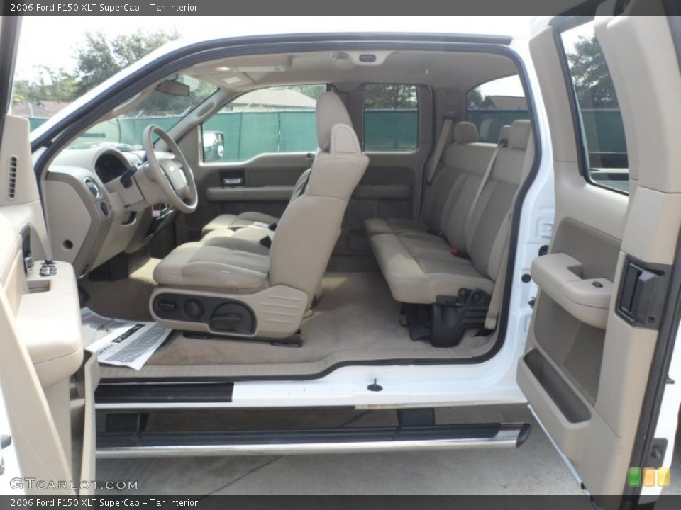 Tan Interior Photo for the 2006 Ford F150 XLT SuperCab #54421278