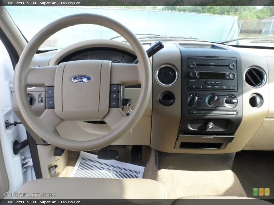 Tan Interior Dashboard for the 2006 Ford F150 XLT SuperCab #54421338