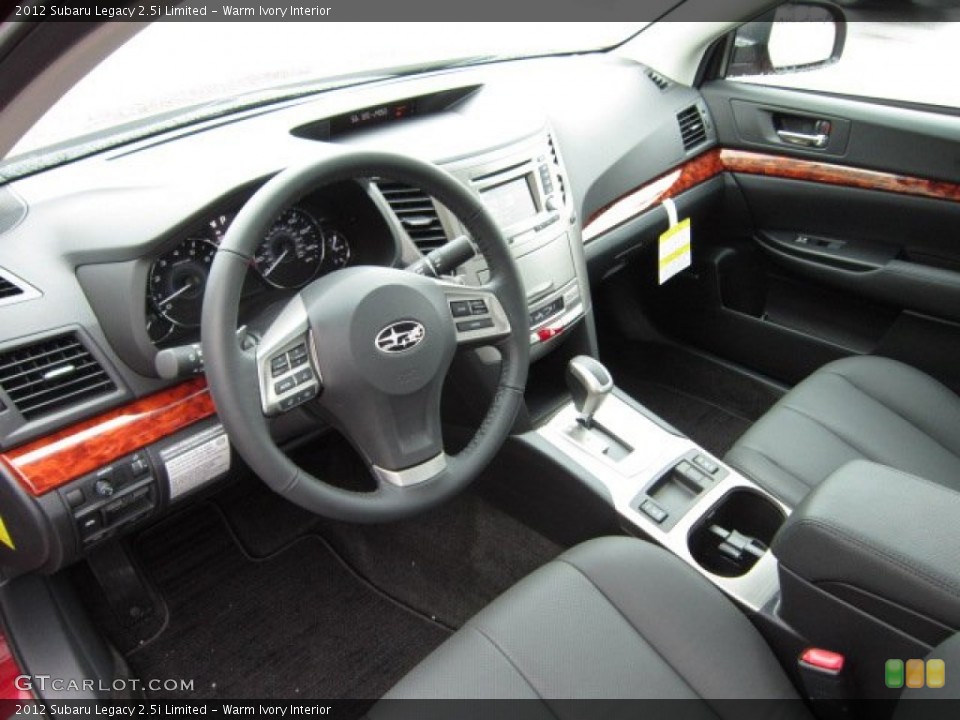Warm Ivory Interior Prime Interior for the 2012 Subaru Legacy 2.5i Limited #54421806