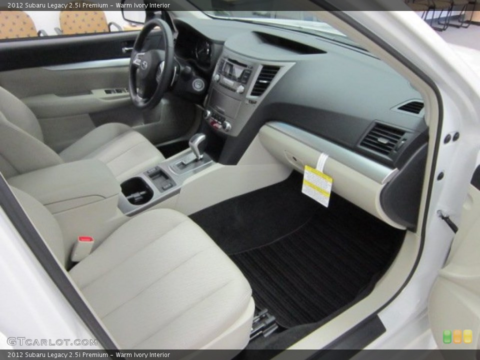 Warm Ivory Interior Photo for the 2012 Subaru Legacy 2.5i Premium #54421914
