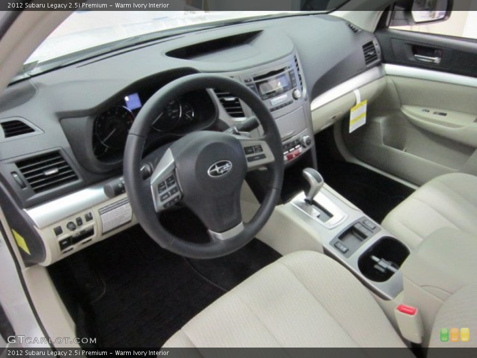 Warm Ivory Interior Photo for the 2012 Subaru Legacy 2.5i Premium #54421978