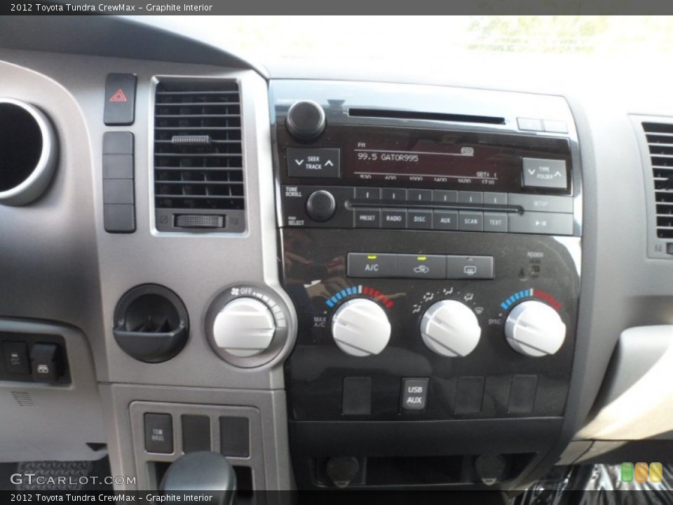 Graphite Interior Controls for the 2012 Toyota Tundra CrewMax #54421992