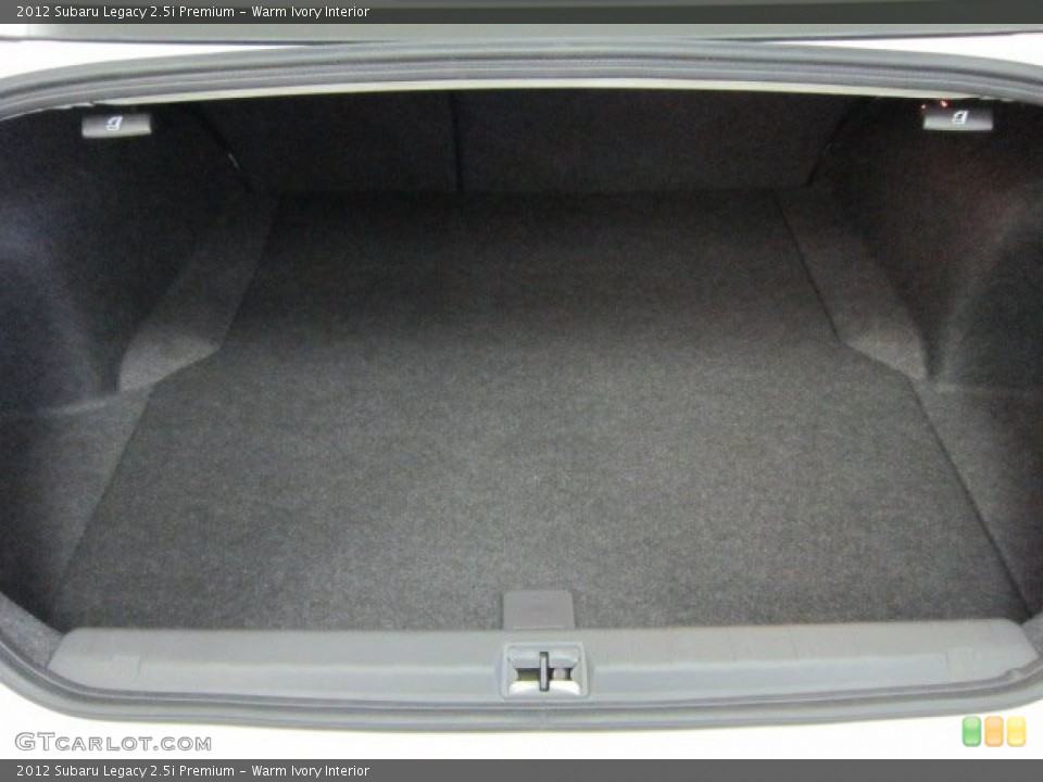 Warm Ivory Interior Trunk for the 2012 Subaru Legacy 2.5i Premium #54421995