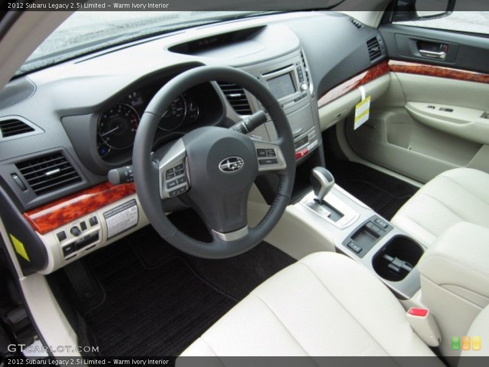 Warm Ivory Interior Photo for the 2012 Subaru Legacy 2.5i Limited #54422176