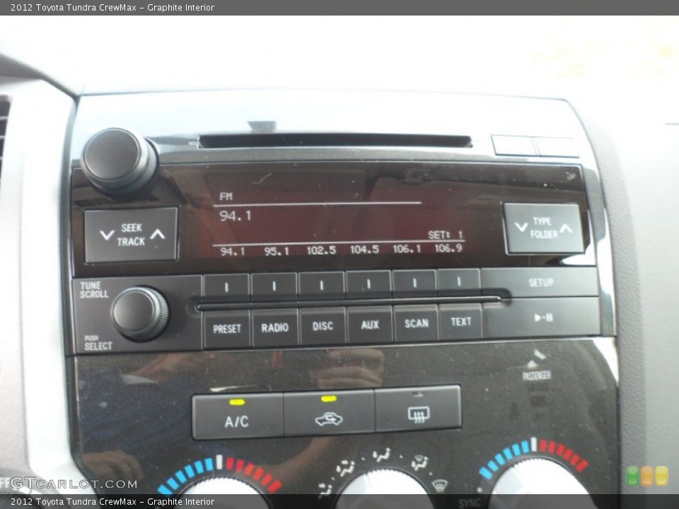 Graphite Interior Audio System for the 2012 Toyota Tundra CrewMax #54422315