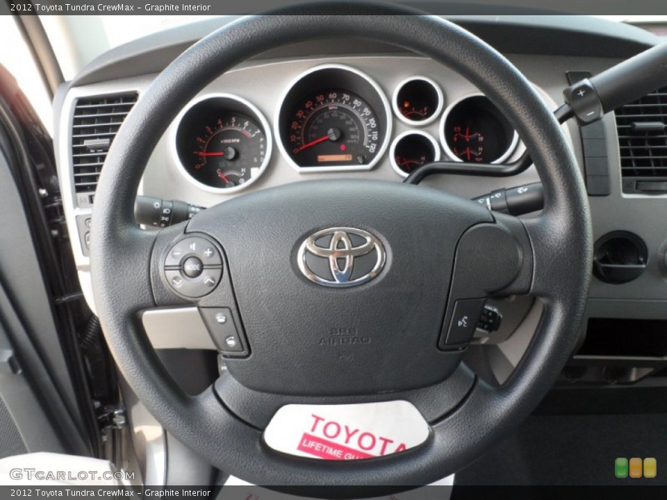 Graphite Interior Steering Wheel for the 2012 Toyota Tundra CrewMax #54422334