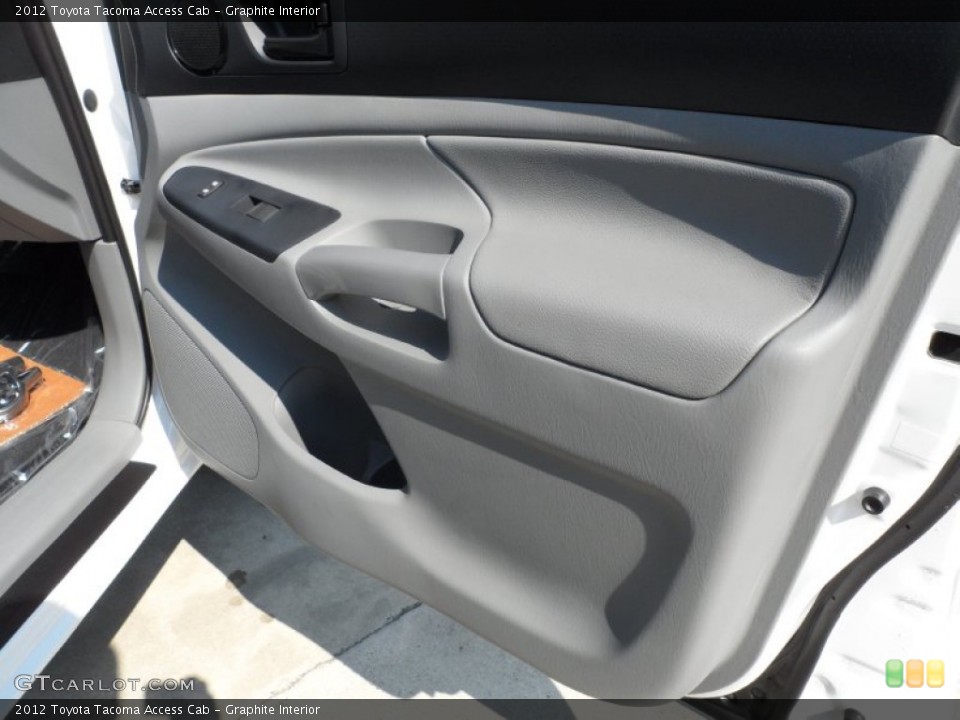 Graphite Interior Door Panel for the 2012 Toyota Tacoma Access Cab #54422871