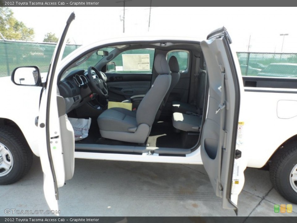 Graphite Interior Photo for the 2012 Toyota Tacoma Access Cab #54422914
