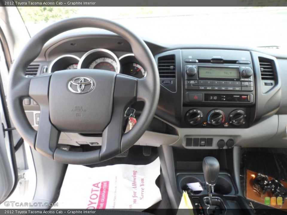 Graphite Interior Dashboard for the 2012 Toyota Tacoma Access Cab #54422985