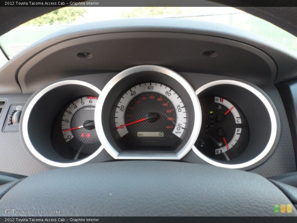 Graphite Interior Gauges for the 2012 Toyota Tacoma Access Cab #54423048
