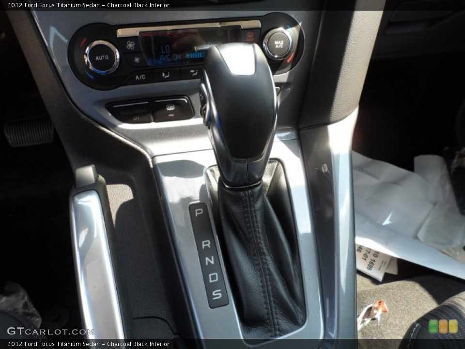 Charcoal Black Interior Transmission for the 2012 Ford Focus Titanium Sedan #54423327