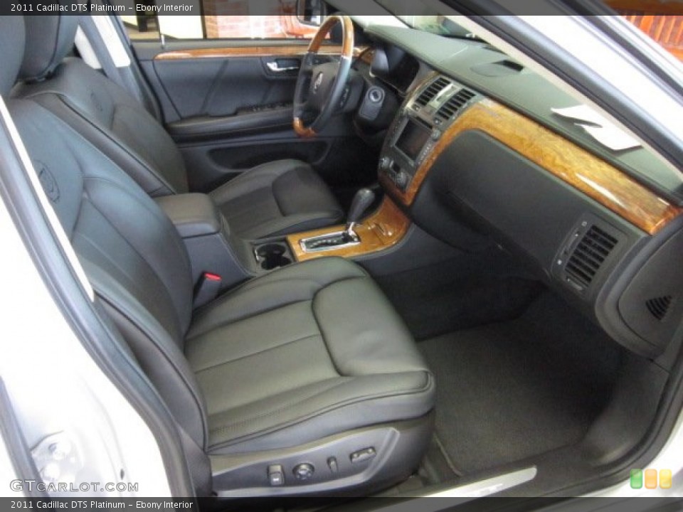 Ebony Interior Photo for the 2011 Cadillac DTS Platinum #54423333