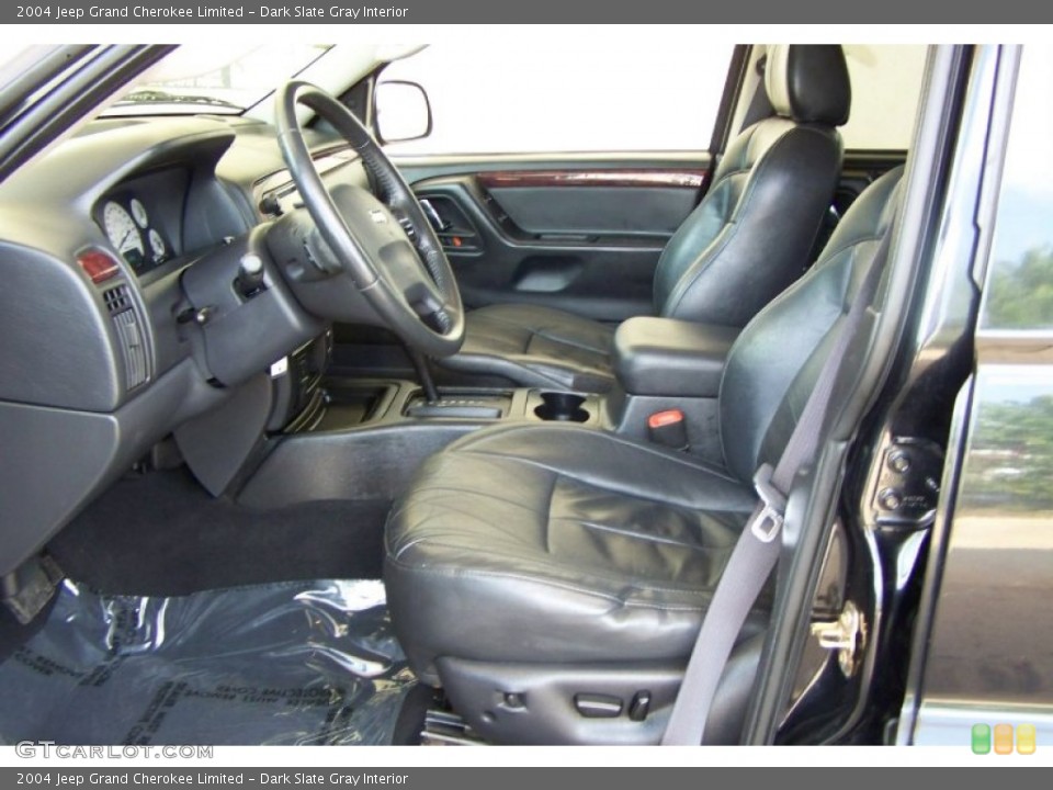 Dark Slate Gray Interior Photo for the 2004 Jeep Grand Cherokee Limited #54423378