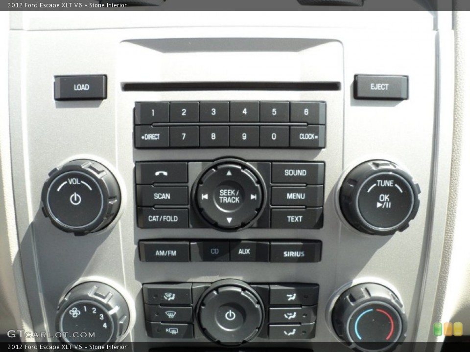 Stone Interior Controls for the 2012 Ford Escape XLT V6 #54423993