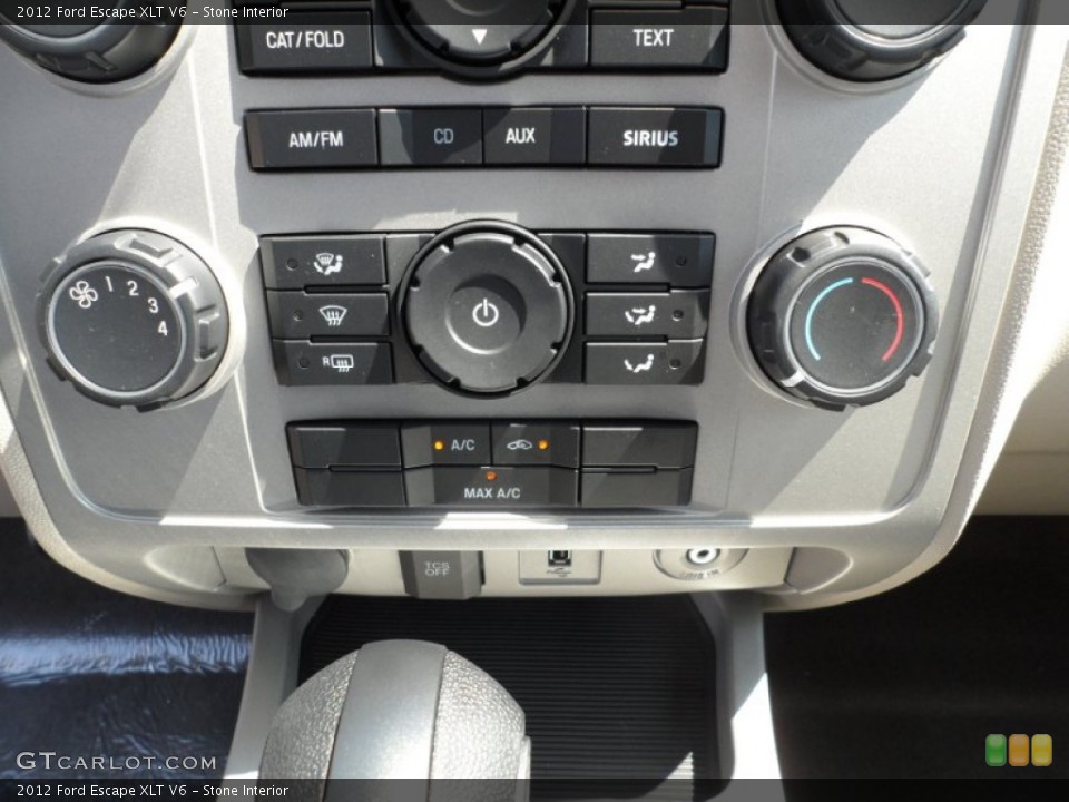 Stone Interior Controls for the 2012 Ford Escape XLT V6 #54424002