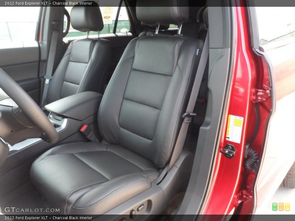 Charcoal Black Interior Photo for the 2012 Ford Explorer XLT #54424296