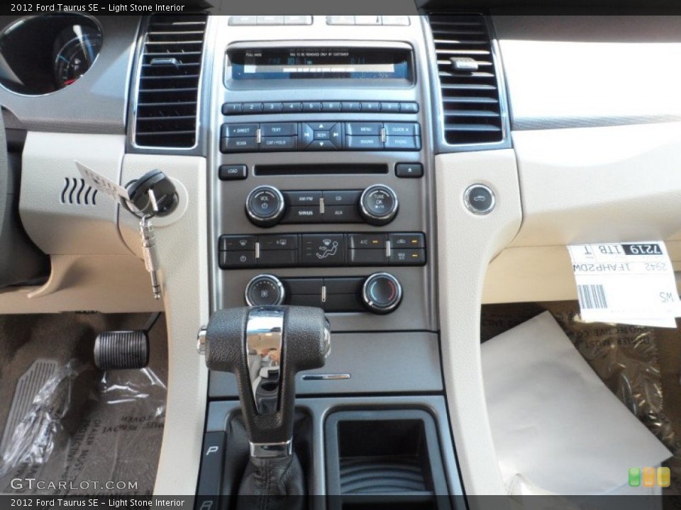 Light Stone Interior Controls for the 2012 Ford Taurus SE #54424998