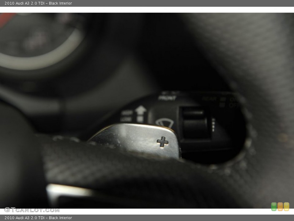 Black Interior Controls for the 2010 Audi A3 2.0 TDI #54425367
