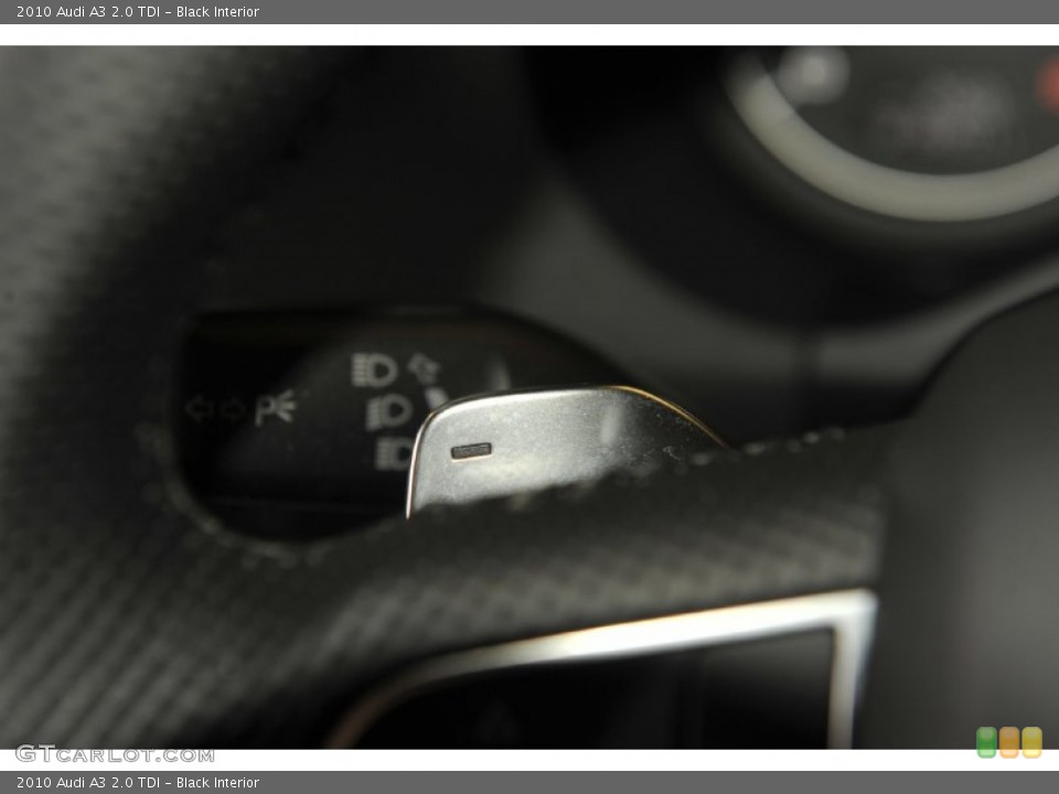 Black Interior Controls for the 2010 Audi A3 2.0 TDI #54425376