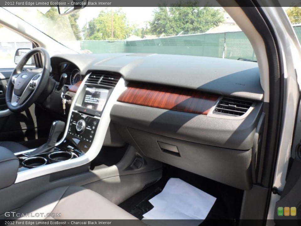 Charcoal Black Interior Dashboard for the 2012 Ford Edge Limited EcoBoost #54425583