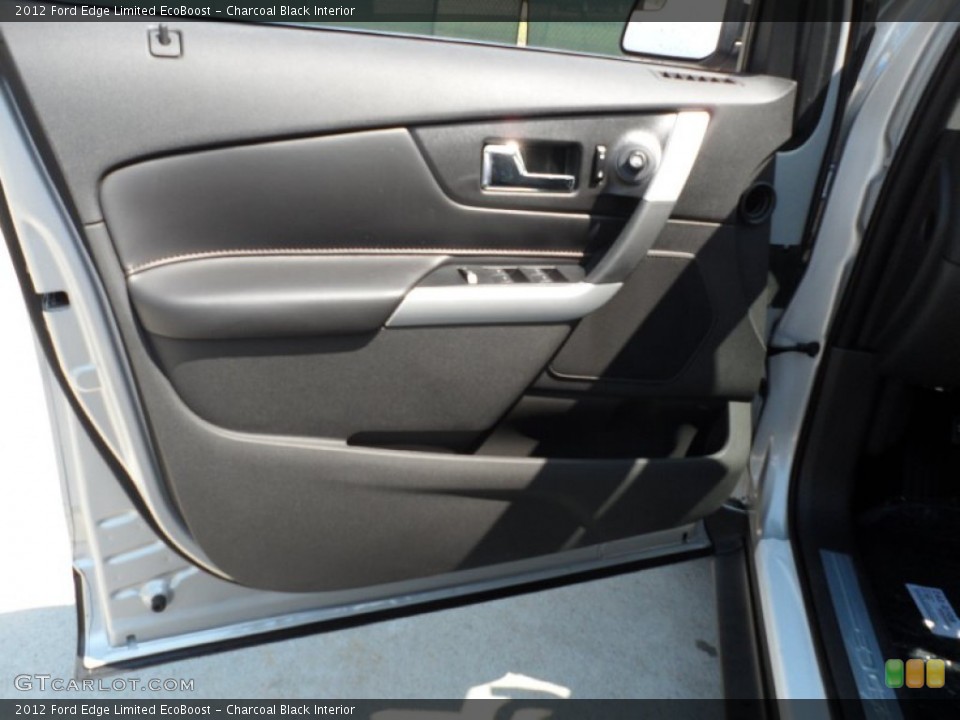 Charcoal Black Interior Door Panel for the 2012 Ford Edge Limited EcoBoost #54425637