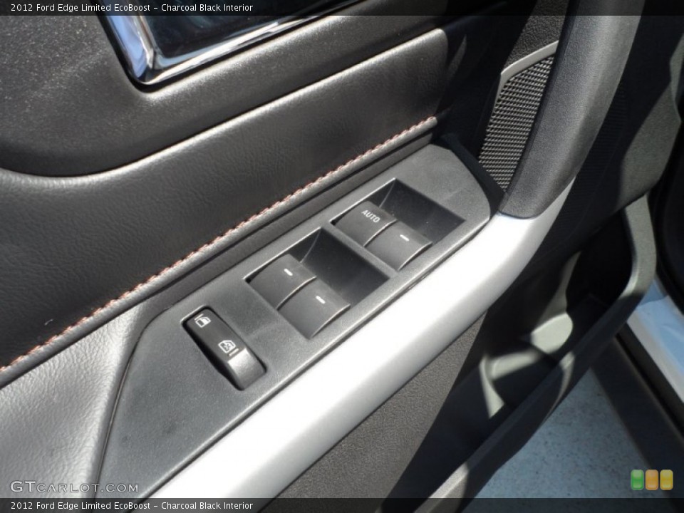 Charcoal Black Interior Controls for the 2012 Ford Edge Limited EcoBoost #54425646