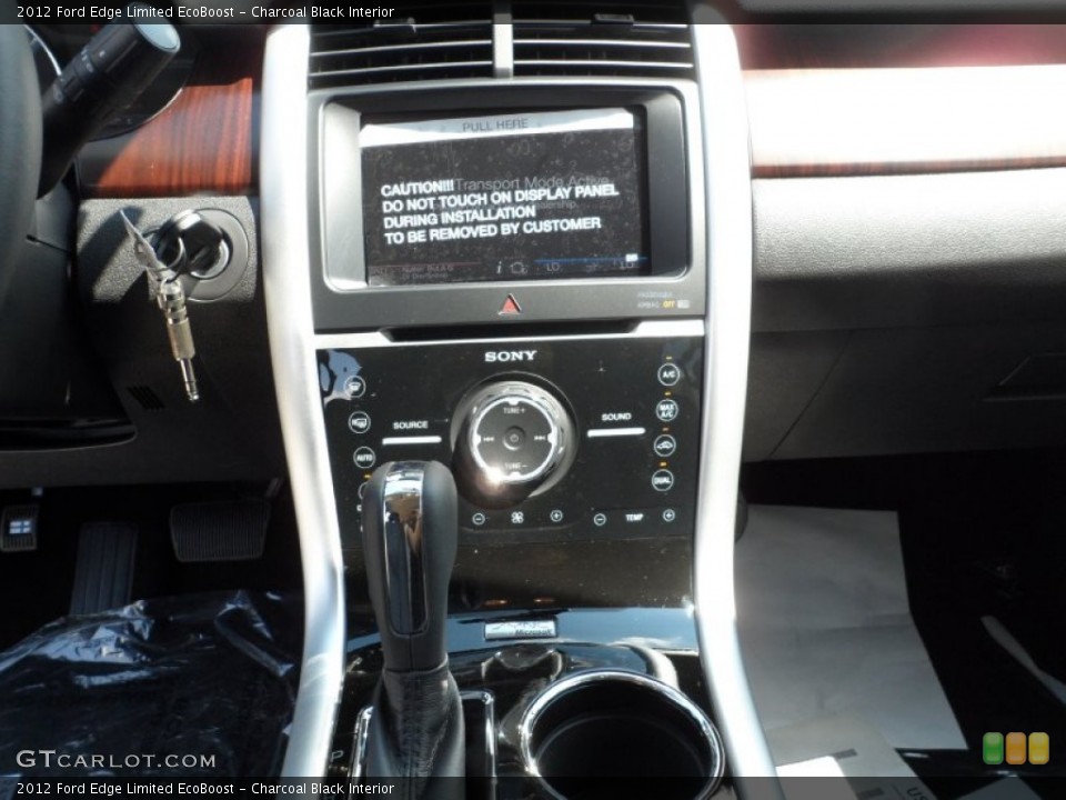 Charcoal Black Interior Controls for the 2012 Ford Edge Limited EcoBoost #54425682