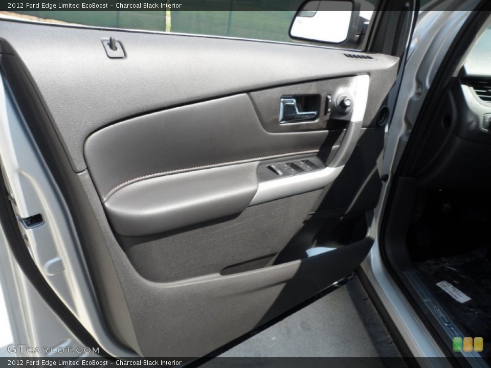 Charcoal Black Interior Door Panel for the 2012 Ford Edge Limited EcoBoost #54425988