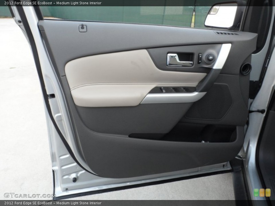 Medium Light Stone Interior Door Panel for the 2012 Ford Edge SE EcoBoost #54426333