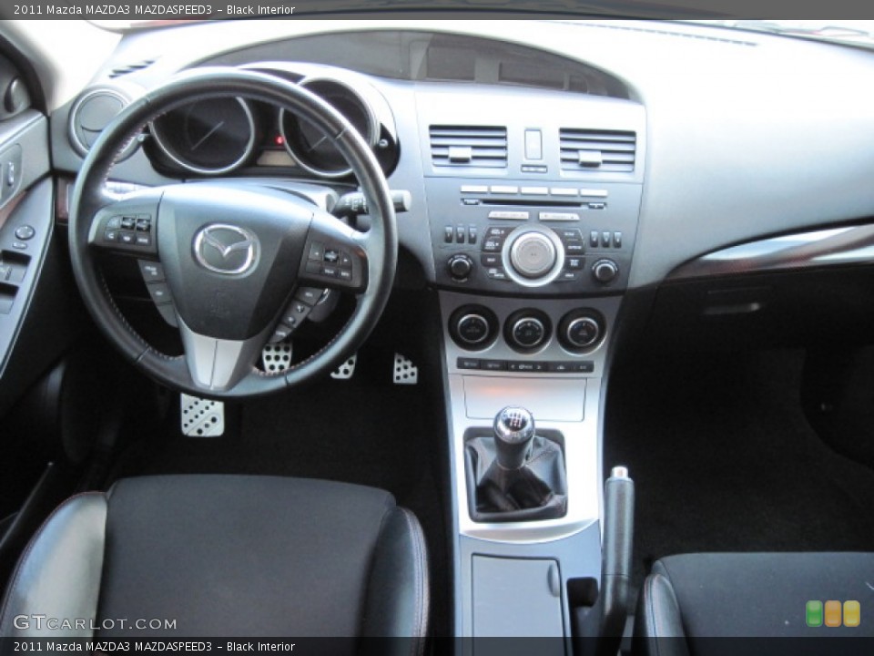 Black Interior Dashboard for the 2011 Mazda MAZDA3 MAZDASPEED3 #54427782